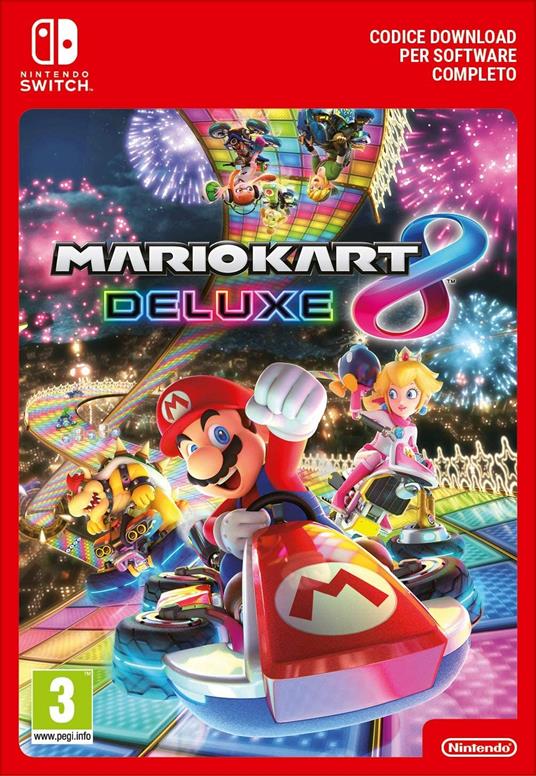 Console Nintendo Switch + Gioco Mario Kart 8 Deluxe + 3 mesi abbonamento Nintendo Switch Online - 2
