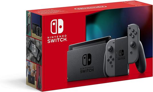 Console Nintendo Switch + Gioco Mario Kart 8 Deluxe + 3 mesi abbonamento Nintendo Switch Online - 4