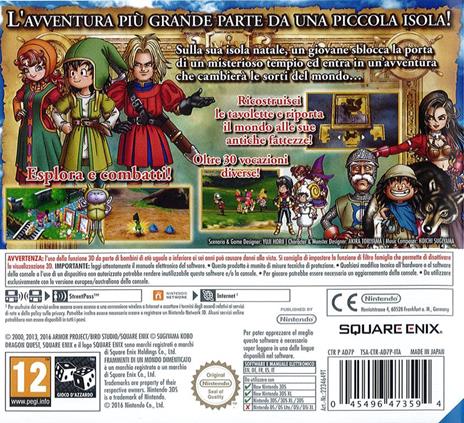 Dragon Quest VII. Frammenti di un mondo dimenticato - 3DS - 3