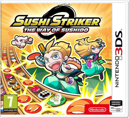 Nintendo Sushi Striker: The Way of Sushido, Nintendo 3DS, Modalità multiplayer, E (tutti)