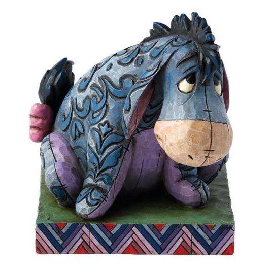 Figurina -DISNEY TRAD EEYORE BLUE Licenza Ufficiale Winnie the Pooh Enesco