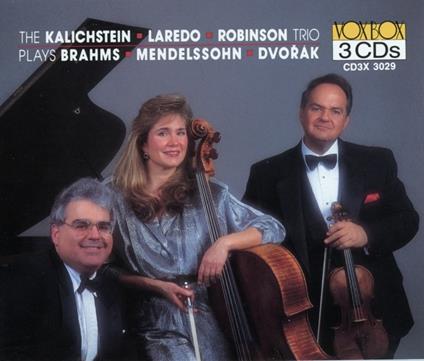 Trios - CD Audio di Johannes Brahms,Antonin Dvorak,Felix Mendelssohn-Bartholdy