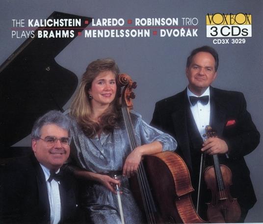 Trios - CD Audio di Johannes Brahms,Antonin Dvorak,Felix Mendelssohn-Bartholdy