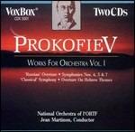 Musica orchestrale vol.1 - CD Audio di Sergei Prokofiev,Jean Martinon,Orchestre National de l'ORTF