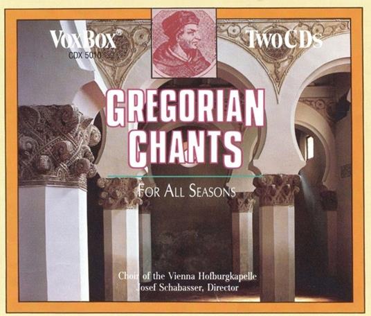 Gregorian Chants For - CD Audio