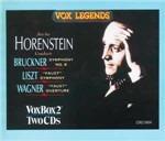 Sinfonia n.8 / Sinfonia Faust / Ouverture Faust - CD Audio di Anton Bruckner,Franz Liszt,Richard Wagner,Jascha Horenstein