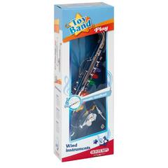 Toy Band Play. Sassofono Cromato Grande a 8 Chiavi/Note Colorate. Bontempi (32 4331)