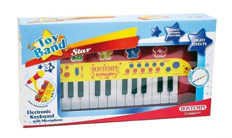Toy Band Star. Tastiera Elettronica a 24 Tasti con Microfono. Bontempi (12 2931) - 9