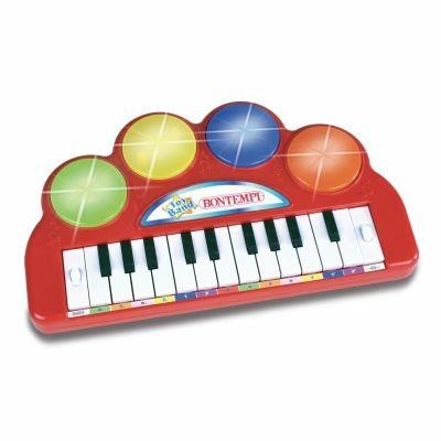 Tastiera Elettronica 22 Tasti 2 Funzioni Tastiera e 22 Melodie Effetti Luminosi. Bontempi (12 2240) - 2