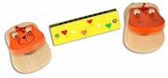 Castagnette E Armonica In Legno 61 0310 Bontempi