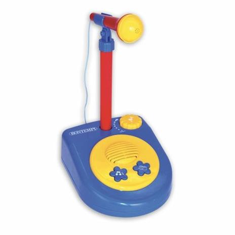 Toy Band Star. Microfono da Palcoscenico con Asta Regolabile. Bontempi (40 1220) - 3
