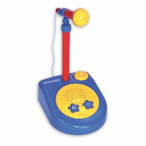 Toy Band Star. Microfono da Palcoscenico con Asta Regolabile. Bontempi (40 1220) - 3