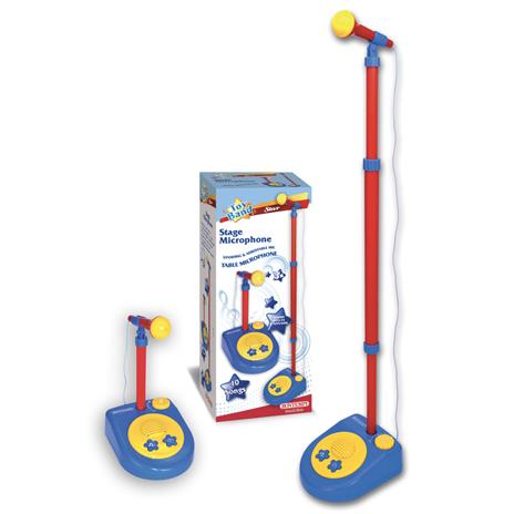 Toy Band Star. Microfono da Palcoscenico con Asta Regolabile. Bontempi (40 1220) - 5