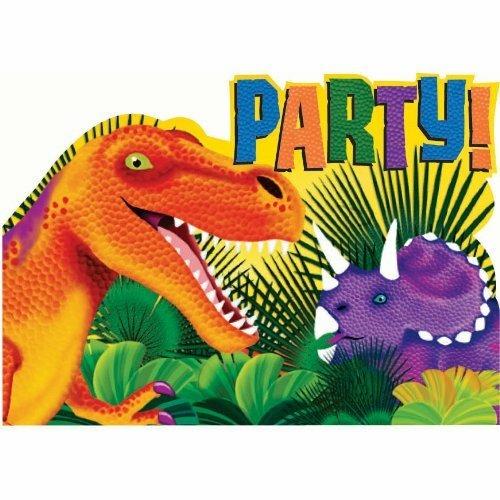 Prehistoric Party. 6 Inviti Con Busta