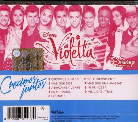 Crecimos Juntos (Colonna sonora) - CD Audio di Violetta - 2