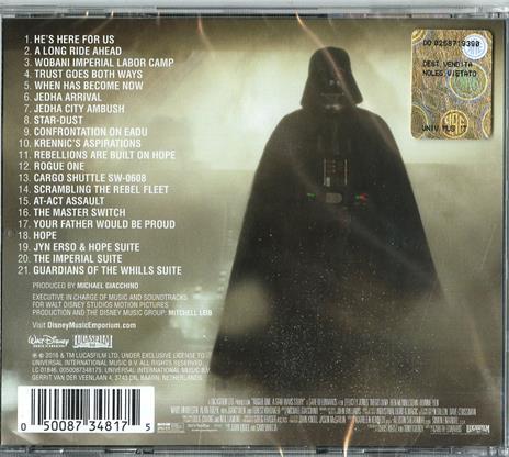 Rogue One. a Star Wars Story (Colonna sonora) - CD Audio - 2