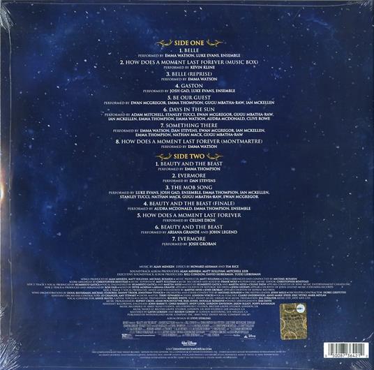 Beauty and the Beast (Colonna sonora) (Coloured Blue Vinyl) - Vinile LP - 2
