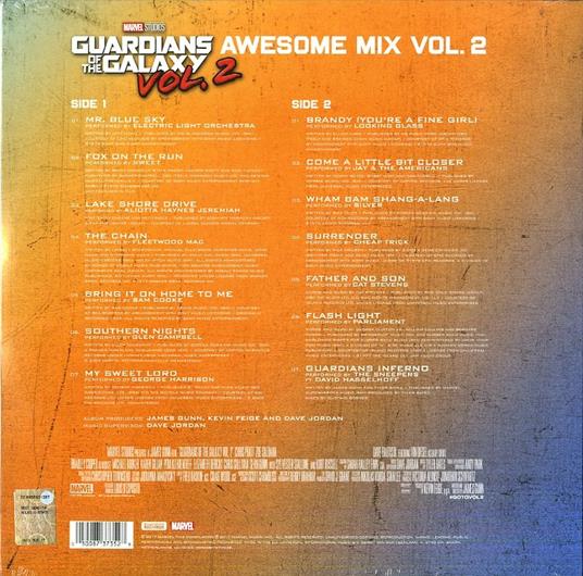 Guardians of the Galaxy. Awesome Mix vol.2 (Colonna sonora) - Vinile LP - 2