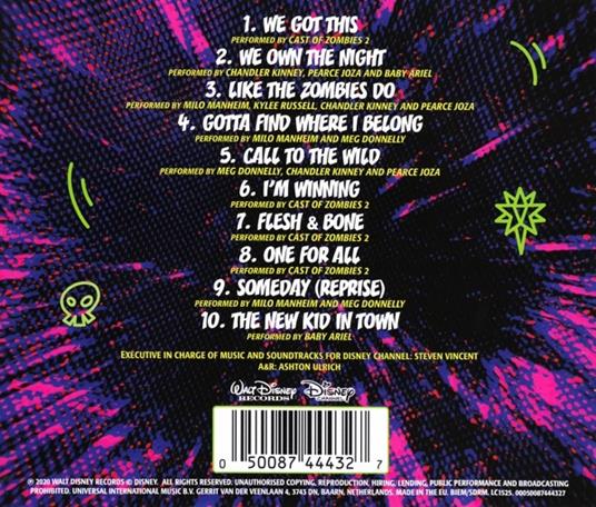 Zombies 2 (Colonna Sonora) - CD Audio