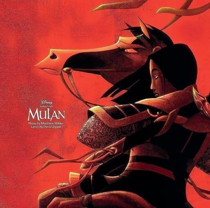 Songs From Mulan (Colonna Sonora) (Ruby Red and Obsidian Vinyl) - Vinile LP