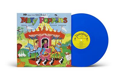 10 Songs from Mary Poppins (Colonna Sonora) (60th Anniversary Blue Vinyl Edition) - Vinile LP