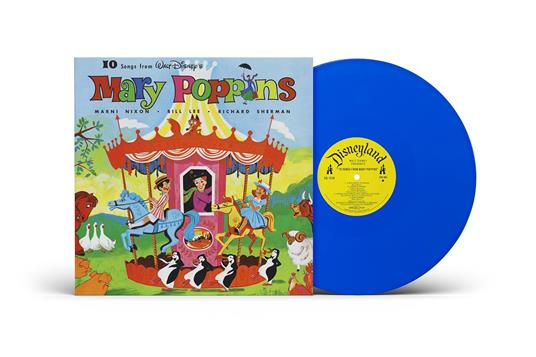10 Songs from Mary Poppins (Colonna Sonora) (60th Anniversary Blue Vinyl Edition) - Vinile LP