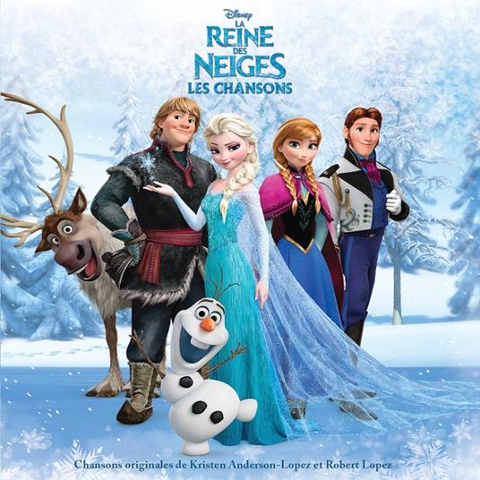 La Reine Des Neiges: Les Chansons (Colonna Sonora) - Vinile LP