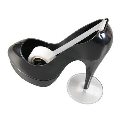 Dispenser Scotch scarpa nera con 1 rotolo di Scotch Magic 810 - 2