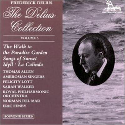 The Delius Collection vol.3 - CD Audio di Frederick Delius,Thomas Allen,Norman Del Mar