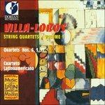 Villa-Lobos String Quartets vol.1 - Quartets Nn.6, 1, 17 - CD Audio di Heitor Villa-Lobos