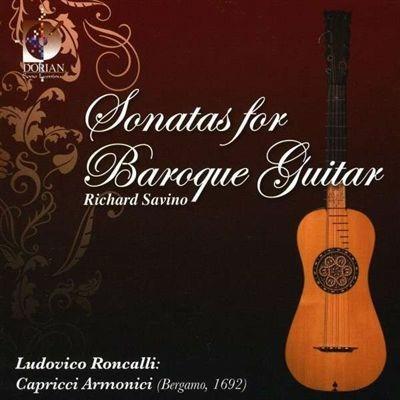 Sonatas for Baroque - CD Audio di Richard Savino