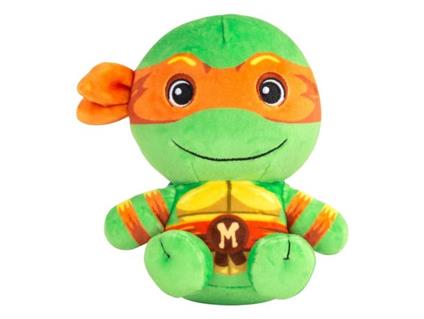 Tartarughe Ninja Mocchi-mocchi Peluche Figura Michelangelo Junior 15 Cm Tomy