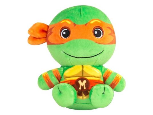 Tartarughe Ninja Mocchi-mocchi Peluche Figura Michelangelo Junior 15 Cm Tomy