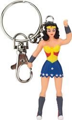 Dc Comics Keychain Portachiavi Wonder Woman Bendable Mini Figure