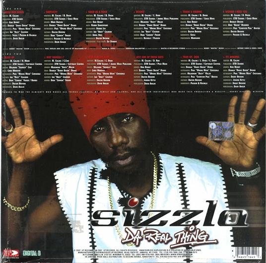 Da Real Thing - Vinile LP di Sizzla - 2