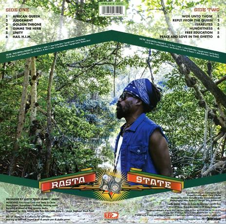 Rasta State - Vinile LP di Mykal Rose - 2