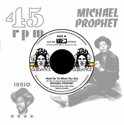 Hold on to What You Got - Cry of the Werewolf - Vinile 7'' di Michael Prophet,Roots Radics
