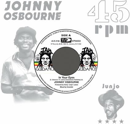 In Your Eyes - Dangerous Match Four - Vinile 7'' di Johnny Osbourne,Roots Radics