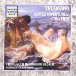 Concerto - Ouvertures (Suites) - CD Audio di Georg Philipp Telemann,Freiburger Barockorchester,Gottfried von der Goltz