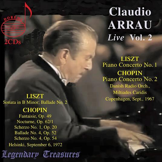 Claudio Arrau Vol. 2 (2 Cd) - CD Audio di Claudio Arrau