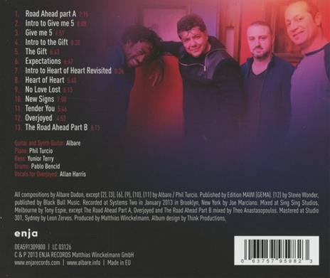 The Road Ahead - CD Audio di Albare - 2