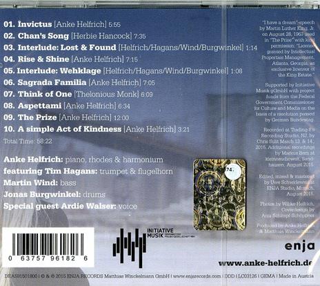 Dedication - CD Audio di Anke Helfrich - 2