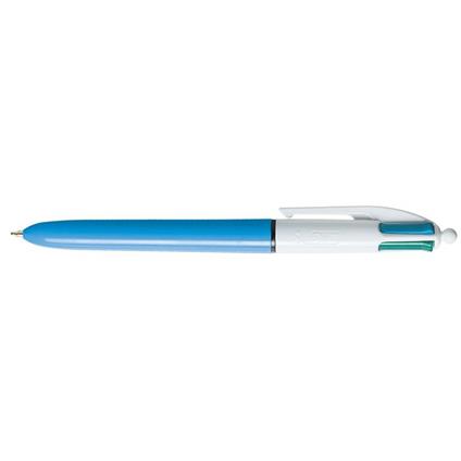BIC 4 Colours Nero, Blu, Verde, Rosso Clip-on retractable ballpoint pen Medio 1 pezzo(i)