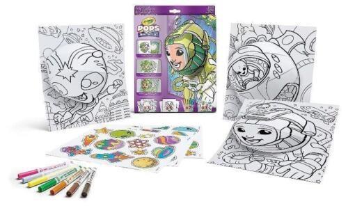 Set Attività Pops Avventure Spaziali da Colorare e costruire