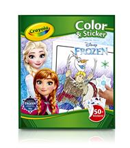 Color&Sticker Book Libro/album da colorare. Crayola (Frozen)