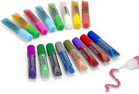 16 Mini Colle Glitter Lavabili - 4