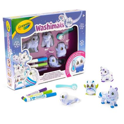 Crayola Washimals Arctic Adventure Set Attività