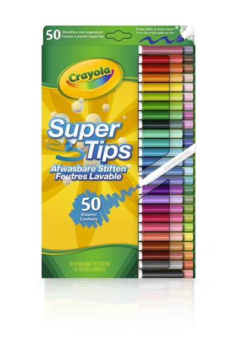 Crayola 50 Supertips markers marcatore Multicolore 50 pezzo(i) - 2