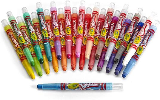 24 Pastelli Gira e Colora Twistable - 5