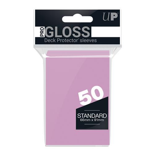 Deck Protectors Standard Size. Bright Pink. 50 pz (E-15257)